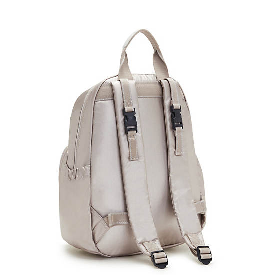 Kipling Maisie Klassiska Diaper Backpack Handväska Beige | SE 1937AH